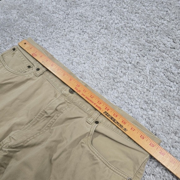 Polo Ralph Lauren Mens Pants 38x30 Brown Chino Straight Twill Classic Fit‎ READ - Picture 11 of 15
